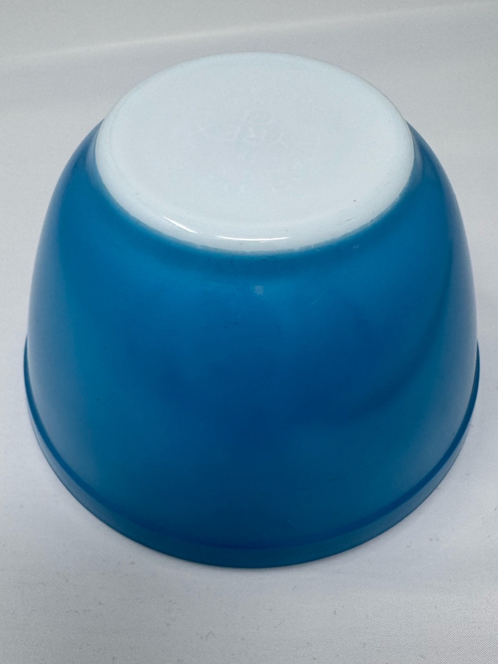 Vintage Pyrex Small Blue Bowl #401 Half Pint 1/2 PT